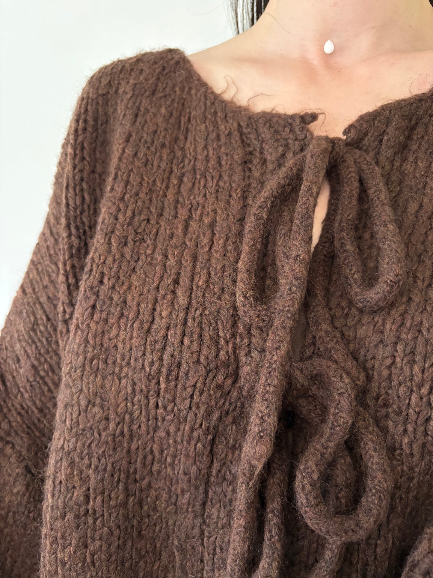 Cardigan Romy marron