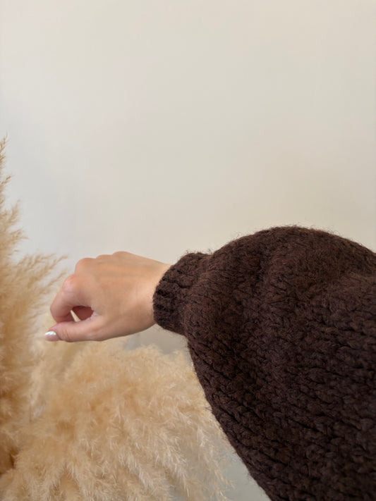 Cardigan Romy marron